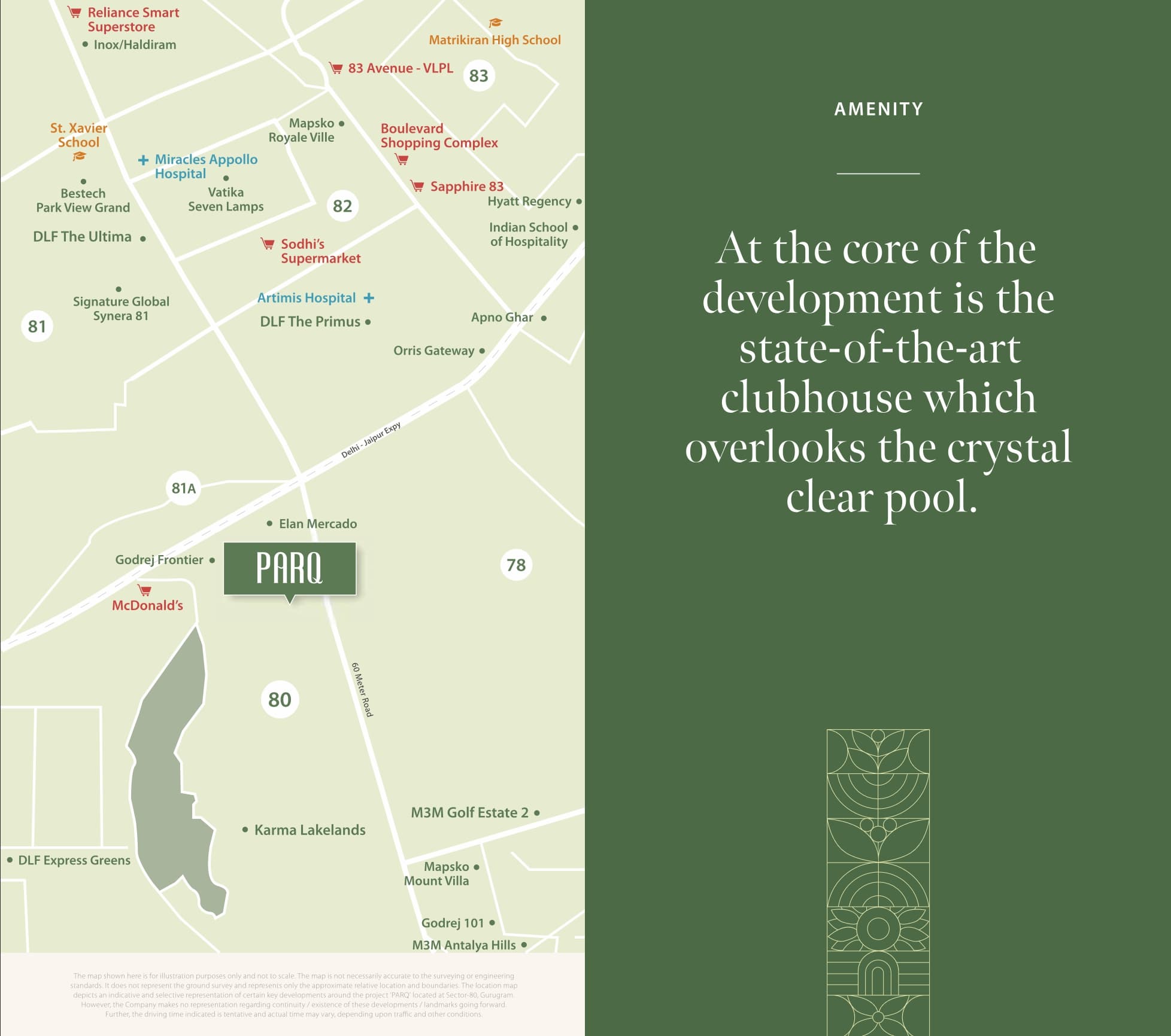 Conscient Parq Location Map